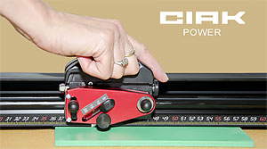 CIAK Power horizontal strong multimaterial cutter with 20mm steel blade